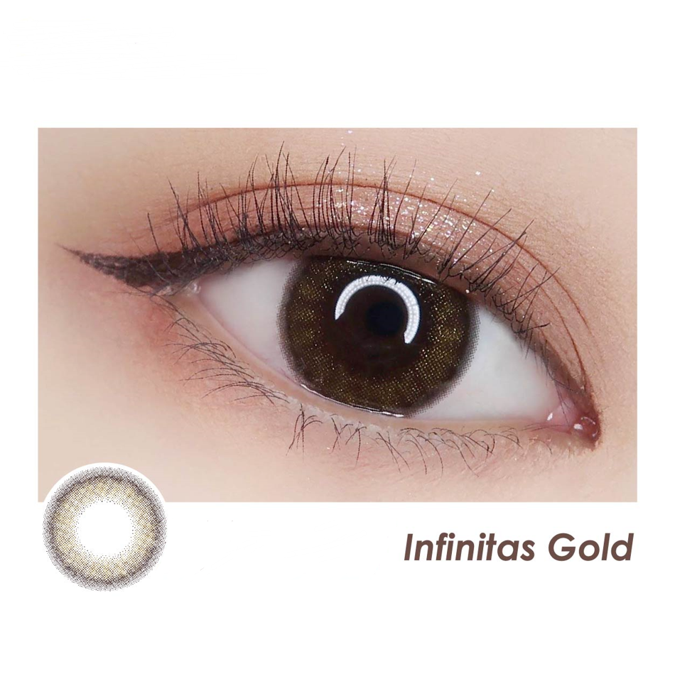 AQUAMAX彩色美瞳10片裝- Infinitas Gold